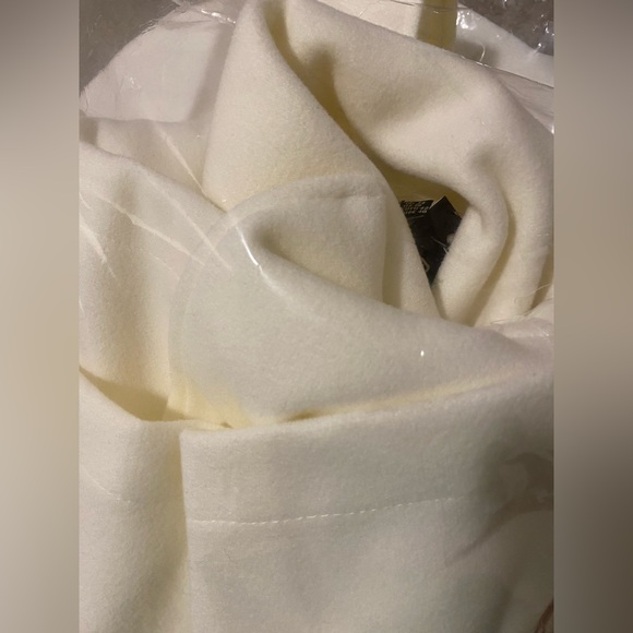 NWT Wool Look Longline Trench Coat - Picture 6 of 16